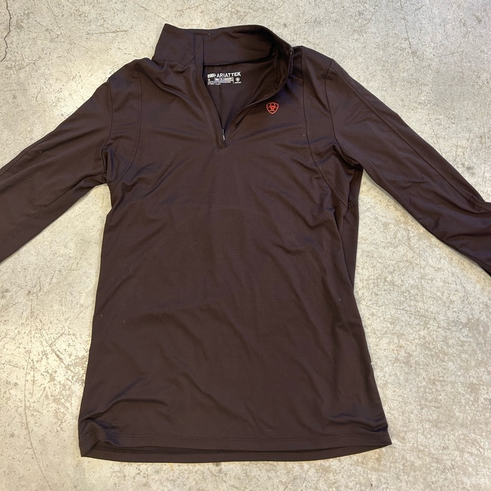 ARIAT TECH Cold Gear Long Sleeve Quarter Zip up